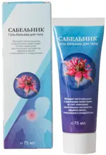 Простой рецепт Сабельник Гель-бальзам для тела, крем для тела, 75 мл, 1 шт. фото