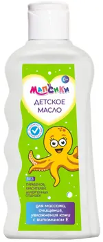 Мапсики Масло детское массажное, 150 мл, 1 шт. фото