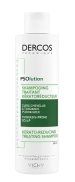 Vichy Dercos PSOlution Шампунь Кераторегулирующий, шампунь, 200 мл, 1 шт, для кожи головы, склонной к псориазу фото