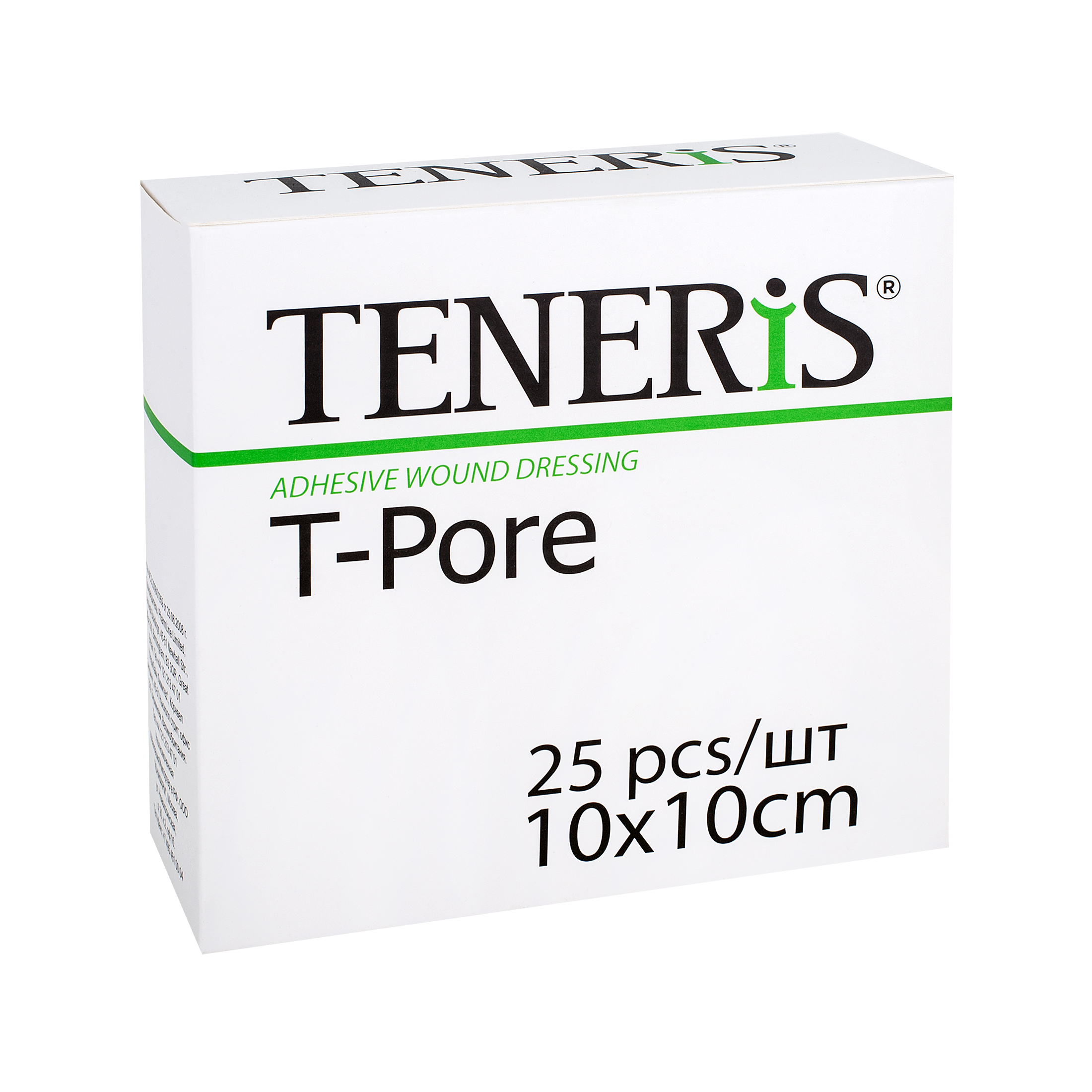 Teneris T-Pore Пластырь фиксирующий, 10 см х 10 см, пластырь, 1 шт, нетканая основа фото