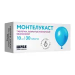 Монтелукаст, 10 мг, таблетки, покрытые пленочной оболочкой, 30 шт. фото 3