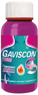 Гевискон Двойное Действие, суспензия для приема внутрь, 150 мл, 1 шт, мята фото