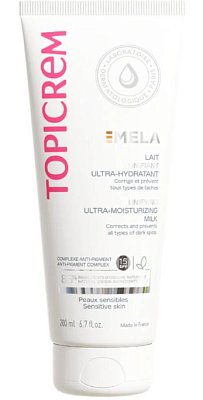 Topicrem Mela молочко для выравнивания тона ультра-увлажняющее, молочко, 200 мл, 1 шт. фото