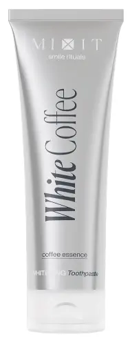 Mixit зубная паста-корректор с кофейной эссенцией отбеливающая white coffee, паста зубная, 75 г, 1 шт. фото