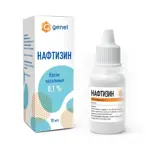 Нафтизин, 0.1%, капли назальные, 10 мл, 1 шт. фото