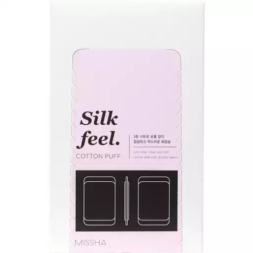 Миша Ватные диски с шелком, 80 шт. фото