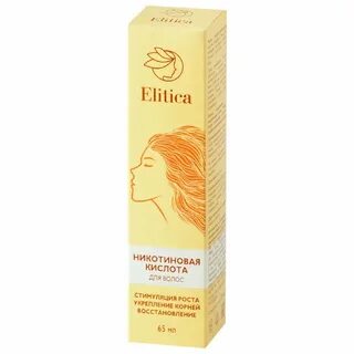Elitica Никотиновая кислота для волос, 65 мл, 1 шт. фото