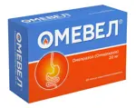 ОмеВел, 20 мг, капсулы кишечнорастворимые, 60 шт. фото 