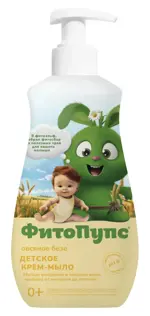 Фитопупс крем-мыло детское Овсяное безе, мыло, 290 мл, 1 шт. фото