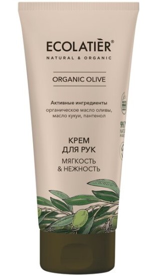 Ecolatier Organic Olive Мягкость и нежность крем для рук, крем для рук, 100 мл, 1 шт. фото