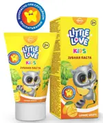 Little love Зубная паста детская, паста зубная, 50 мл, 1 шт, сочное манго фото