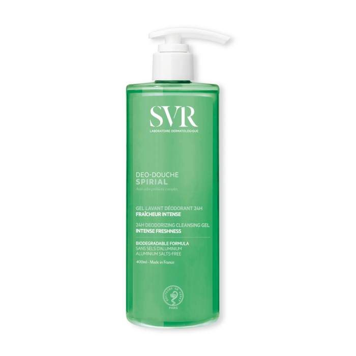 SVR Spirial deo-douche моющий гель-дезодорант, гель, 400 мл, 1 шт. фото