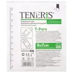 Teneris T-Pore Пластырь фиксирующий, 6 см х 7 см, пластырь, 1 шт, нетканая основа фото