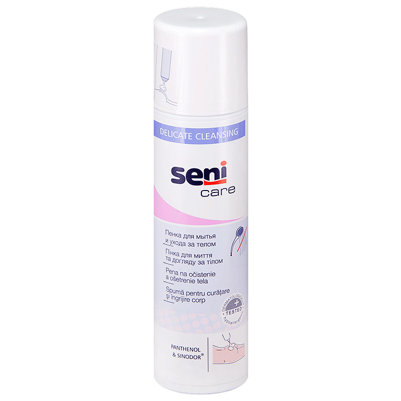Seni Care Пенка для мытья тела, пена, 500 мл, 1 шт. фото