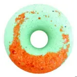 Cafe mimi Гейзер-пончик для ванны, 140 г, 1 шт, персик + киви фото 