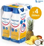Суппортан, напиток для перорального питания, 200 мл, 4 шт, тропические фрукты фото