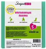 ЭлараKids Супер Пеленки впитывающие, 60 см x 60 см, 5 шт, 7 капель фото