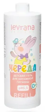 Levrana детский гель для интимной гигиены Череда, гель, 250 мл, 1 шт. фото