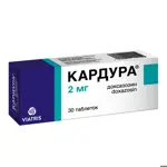 Кардура, 2 мг, таблетки, 30 шт. фото 2