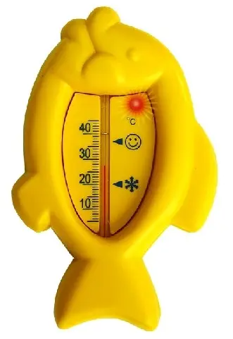 Термометр для воды рыбка, 1 шт, с индикацией температуры фото