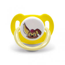 Мама Тама Соска-пустышка анатомическая силиконовая Тама-Тама, 1 шт, желтого цвета, 6+ мес, арт. МТ/028 фото