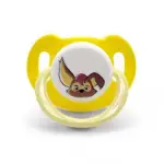 Мама Тама Соска-пустышка анатомическая силиконовая Тама-Тама, 1 шт, желтого цвета, 6+ мес, арт. МТ/028 фото