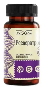 Торбад Ресвератрол, капсулы, 60 шт. фото 