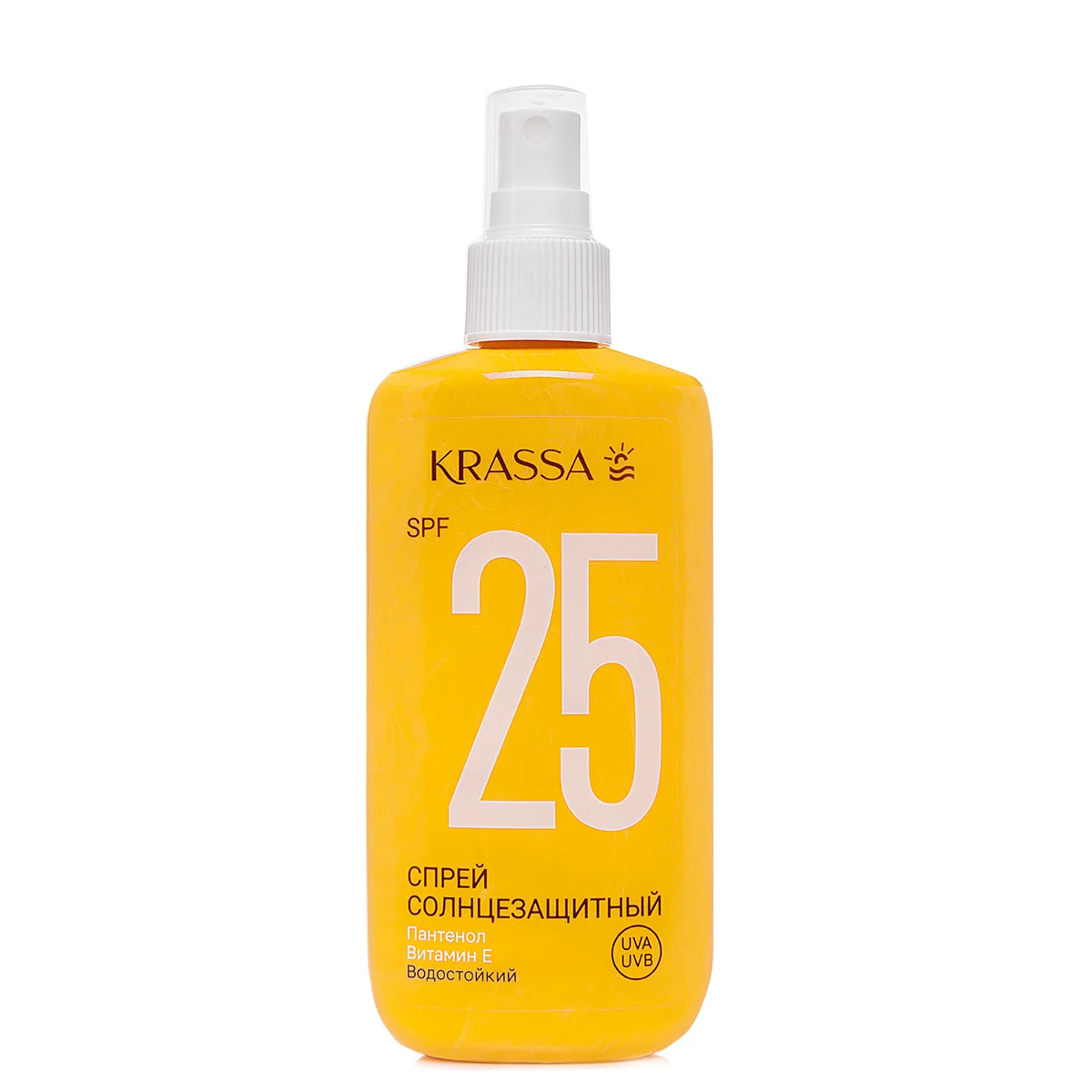 Krassa Спрей солнцезащитный, спрей, 150 мл, 1 шт, SPF25 водостойкий фото