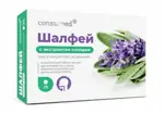 Консумед Шалфей с экстрактом солодки, таблетки для рассасывания, 25 шт. фото