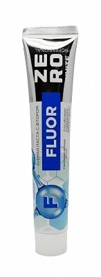 ZeroWhite Зубная паста Флуор с фтором, паста зубная, 100 мл, 1 шт. фото