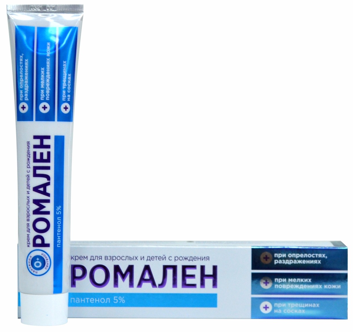 Ромален Крем с рождения с хлоргексидином, крем для детей, 75 мл, 1 шт. фото