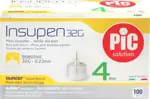 Insupen Иглы для инсулиновой шприц-ручки, 100 шт, 32G (0,23x4мм) фото