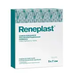 Reneplast Самоклеящаяся послеоперационная повязка пластырного типа, 5 см х 7 см, повязка стерильная, 10 шт. фото