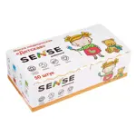 Sense Маска медицинская одноразовая детская, 9 см х 12 см, 50 шт, в ассортименте фото