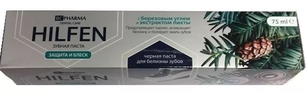 Hilfen Зубная паста Защита и блеск, паста зубная, 75 мл, 1 шт. фото