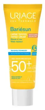 Uriage Bariesun, крем солнцезащитный, 50 мл, 1 шт, тональный SPF50+ золотистый фото