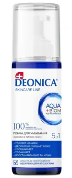 Deonica Пенка для умывания 5в1, пенка, 150 мл, 1 шт. фото