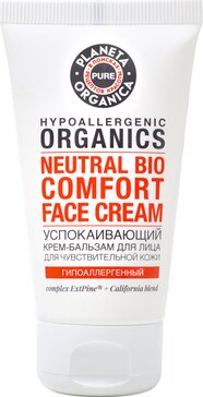 Planeta organica pure крем-бальзам для лица успокаивающий, крем-бальзам, 50 мл, 1 шт. фото