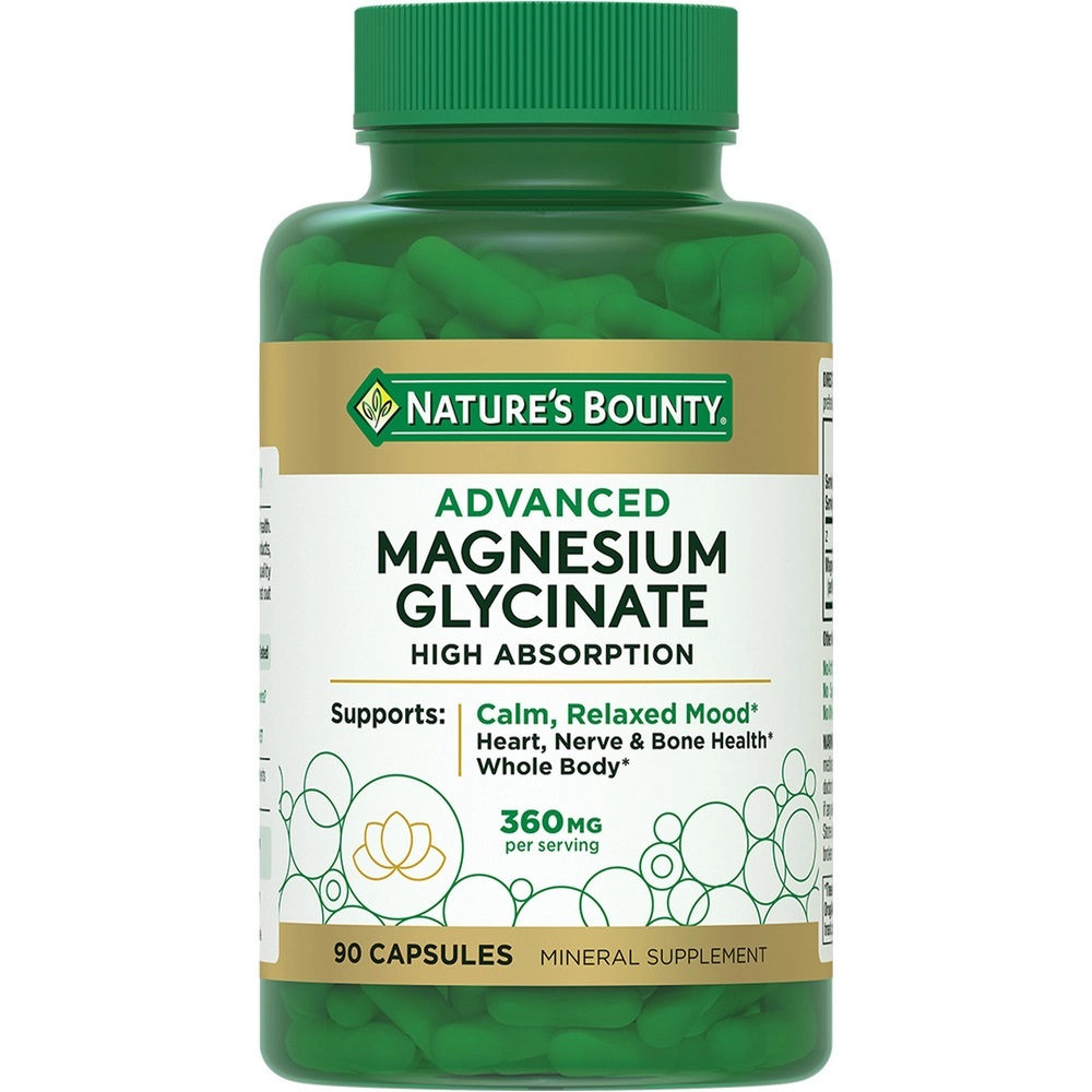Natures Bounty Магния глицинат, капсулы, 90 шт. фото