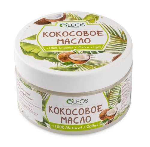 Oleos Кокосовое масло, масло косметическое, 200 мл, 1 шт. фото