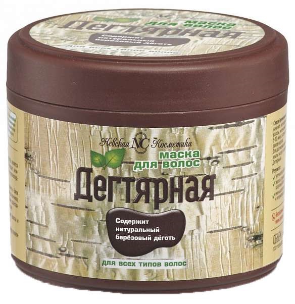 Невская Косметика Маска для волос дегтярная, маска для волос, 300 мл, 1 шт, для всех типов волос фото
