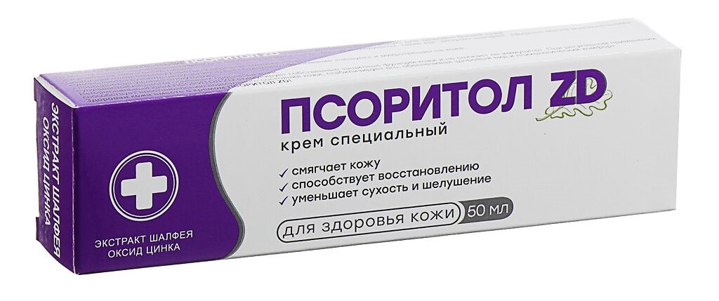 Псоритол zd, крем специальный, 50 мл, 1 шт. фото
