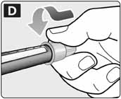Инструкция по применению Райзодег ФлексТач, 100 МЕ/мл, раствор для подкожного введения, 3 мл, 5 шт. - схема 8