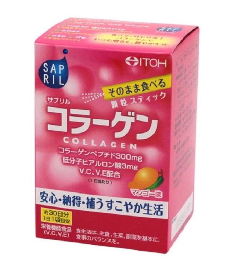 ITOH Саприл Коллаген, порошок для приготовления раствора, 2 г, 30 шт. фото