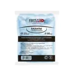 Ферстэйд Бахилы медицинские одноразовые с двойной резинкой полиэтиленовые, 25 шт, пара фото