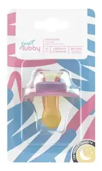 Lubby Just Пустышка латексная с круглым соском, 6+ мес, 1 шт, арт. 32797 фото