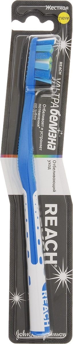 Reach Ultra White Зубная щетка, 1 шт, жесткая фото