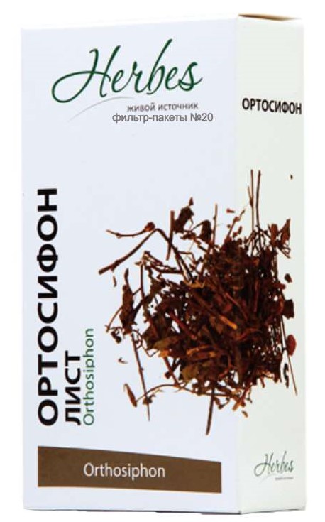Ортосифона тычиночного (Почечного чая) листья, фиточай, 1.5 г, 20 шт. фото