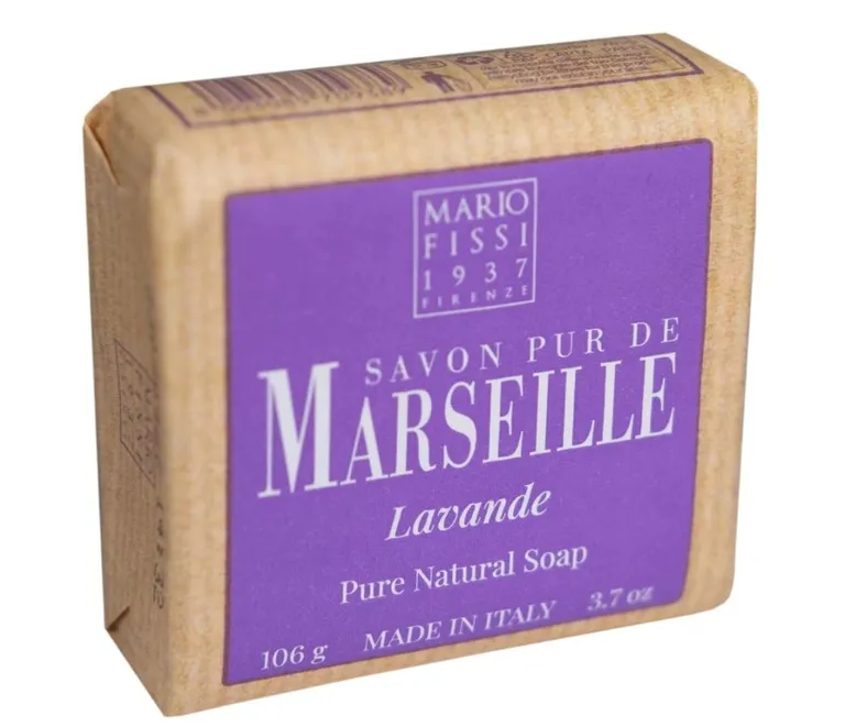 Mario Fissi 1937 мыло туалетное твердое марсельское, мыло твердое, 106 г, 1 шт, лаванда фото