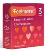 Feelmore презервативы, презерватив, 3 шт, классические фото